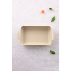 Neoflam Fika Seramik Kaplama Alüminyum Döküm Dikdörtgen Fırın Tepsisi - Orta