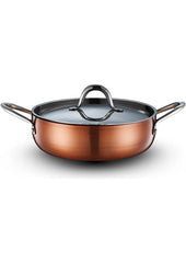 Brioni Copperfield 24 Cm Basık Tencere Indüksiyon Cpf123
