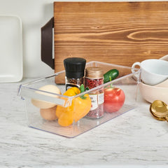 Primanova Buzdolabı Düzenleyici Dolap İçi Organizer Raf 325*205*100 MM - Şeffaf