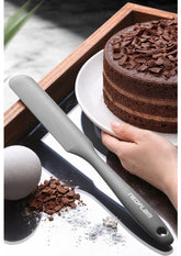 Neoflam Silikon Ince Pasta Spatulası Gri