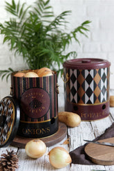 Patates Soğan Saklama Kabı 2 li Set, Circus