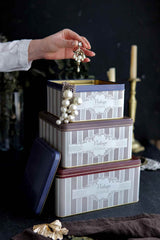 Kare Saklama Kabı 3 lü Set, Elegance