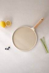 Fika Alüminyum Döküm Krep Tava 26Cm Bej