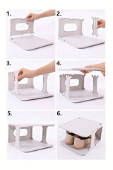 5 Katlı Modüler Ayakkabılık, Ayakkabı Düzenleyici, Ayakkabı Rafı