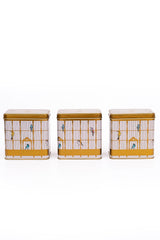 Erb36t7 Dikdörtgen Saklama Kabı 80x120 3 Lü Set, Bird Cage