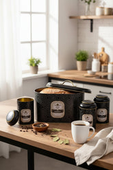 Evle Oval Ekmek Kutusu 4 Lü Set