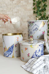 Kint Sugi Metal Saklama Kabı Seti - 3'lü Set (2,9 Lt - 3,5 Lt - 4,1 Lt) ERB31U5