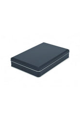 170x260x47 mm Metal Kapaklı Baskısız Metal Kutu, Mat Siyah, 42 Adet