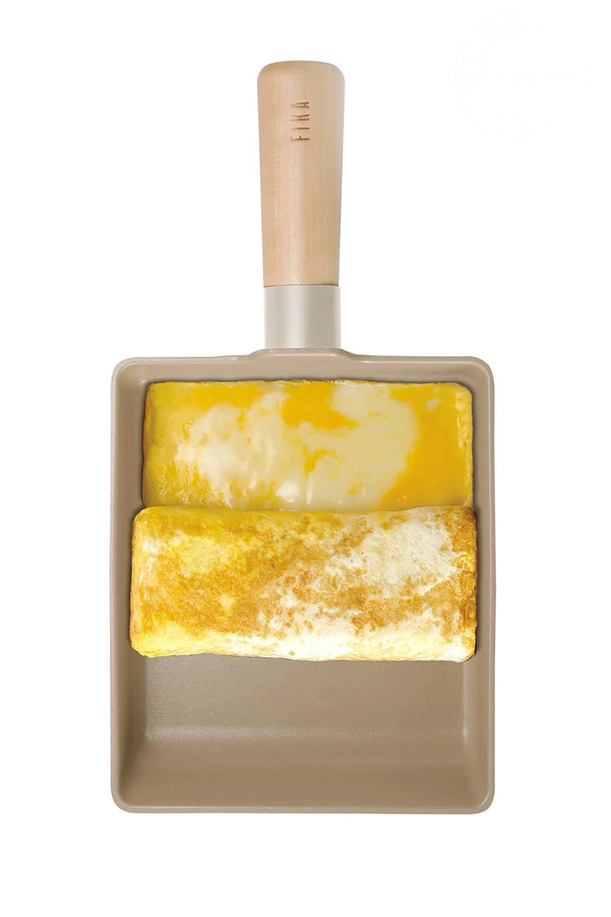 Neoflam Fika Alüminyum Döküm Omlet Tava 15Cm, Bej