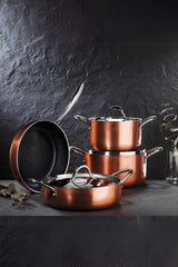 Brioni Copperfield 7 Parça Tencere Seti