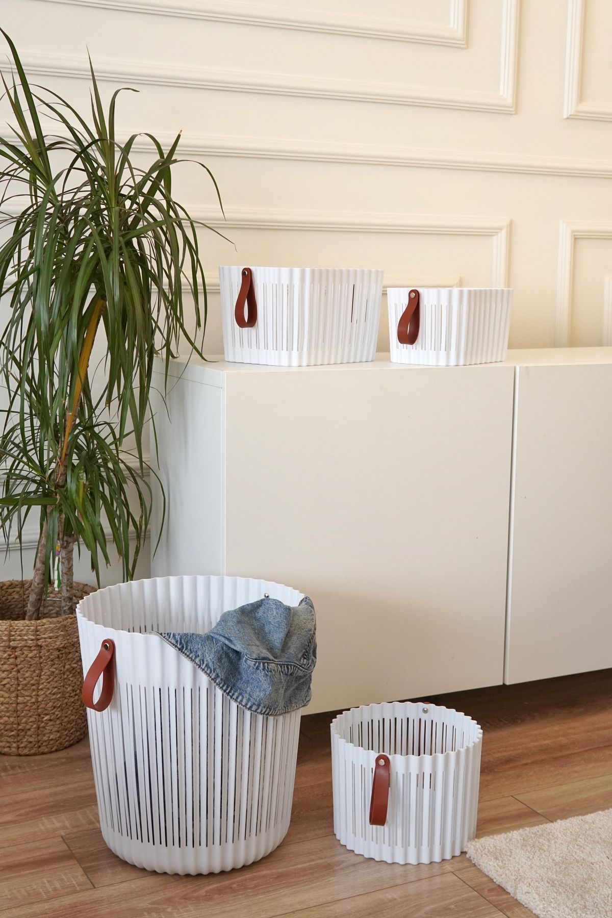 Flexion Sepet Seti, 4 lü, Beyaz