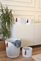 Flexion Sepet Seti, 4 lü, Beyaz