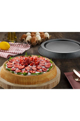 Brioni 30 cm Siyah Tart Kalıbı, Şık ve Sağlam, Pratik Kullanım