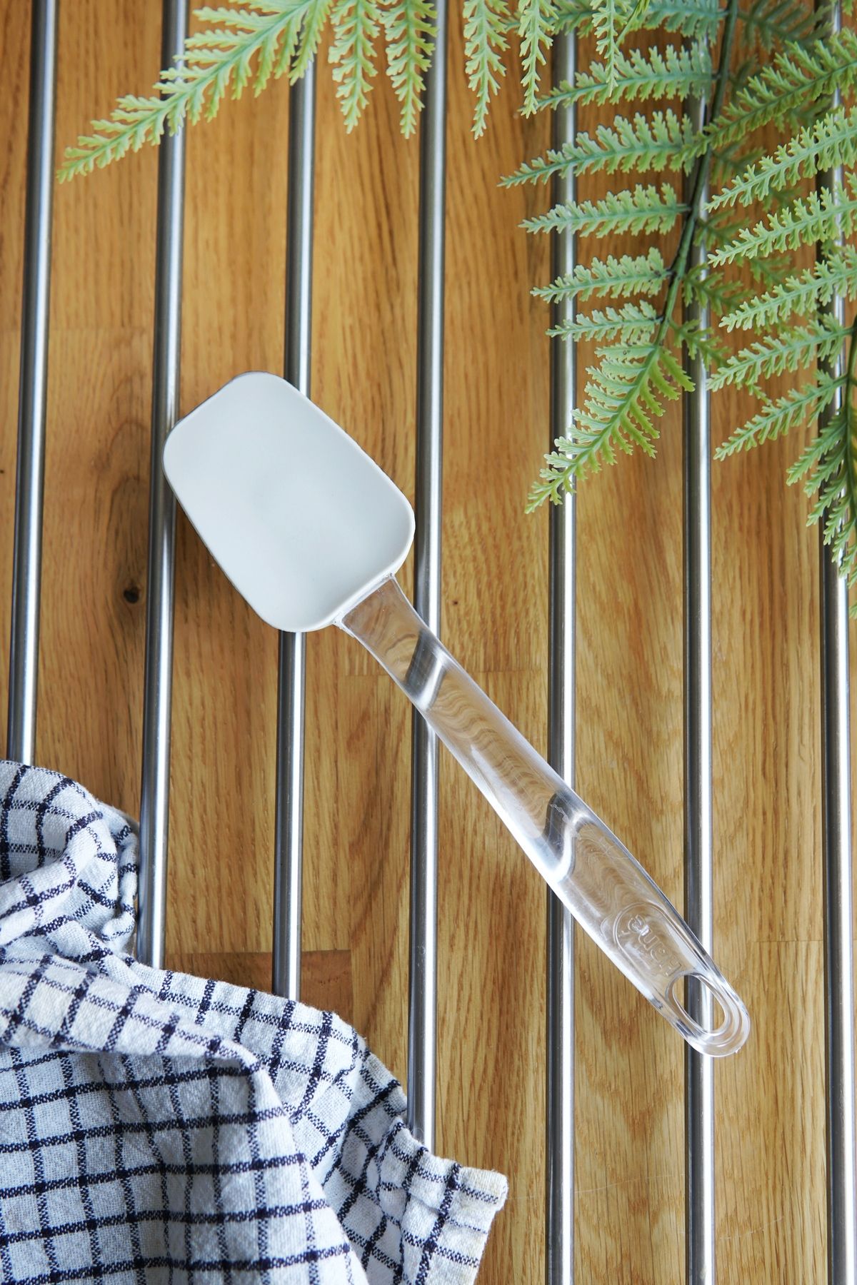 Oval Silikon Spatula S Boy 21,5 cm, Platinum Silikon