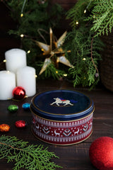 3 Lü Yılbaşı Set, 15.8 X 15.8 X 8 Cm, Ø14 X 7 Cm, Ø31.5 Cm Tepsi Erb571r