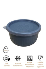 x VipAhmet Vakumlu Saklama Kabı, 0,50 lt, Antrasit