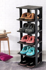 5 Katlı Modüler Ayakkabılık, Ayakkabı Düzenleyici, Ayakkabı Rafı