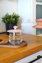 Silikon Bardak Kapatıcı, Platinum Silikon, 12 x 3 cm, Asorti