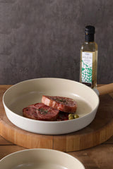 Fika Alüminyum Döküm Tava 30Cm Bej