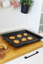 Piramit Silikon Pişirme Matı, Platinum Silikon, 27 x 38 cm, Gri