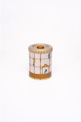 Bird Cage Desenli Sarımsaklık, Sarımsak Sepeti, Sebzelik Er188-t7