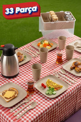 33 Parça Mega Piknik Seti