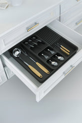 Genişleyebilir Kaşıklık & Bıçaklık Seti, Antrasit