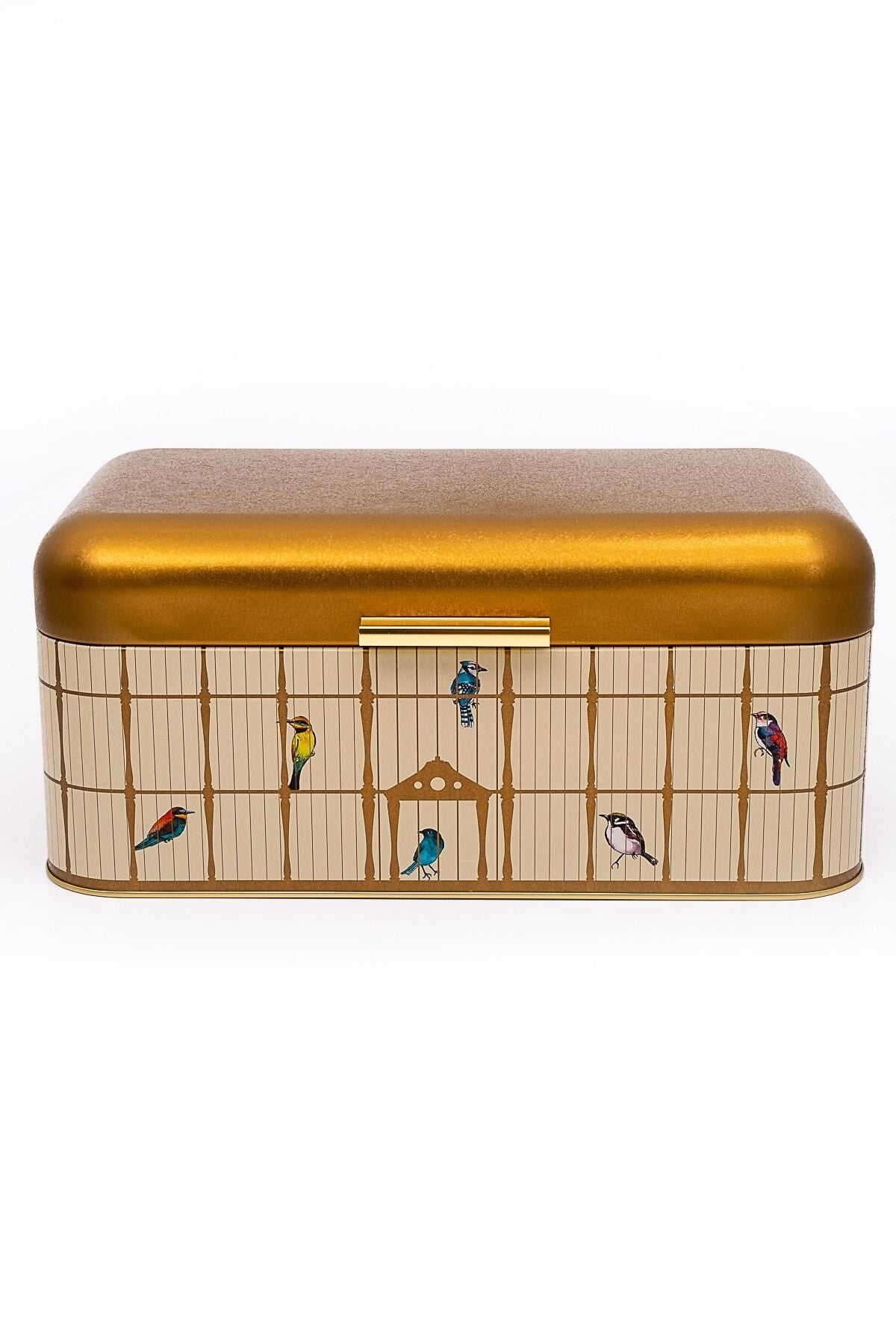 Metal Ekmek Sepeti, Ekmek Kutusu - Metal Ekmeklik, Bird Cage Er061-t7