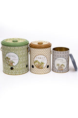 Metal Patates Soğan Kovası - Sebzelik - Patates Soğanlık Sepeti Sarımsaklık 3lü Set, Forrest Erb29u3