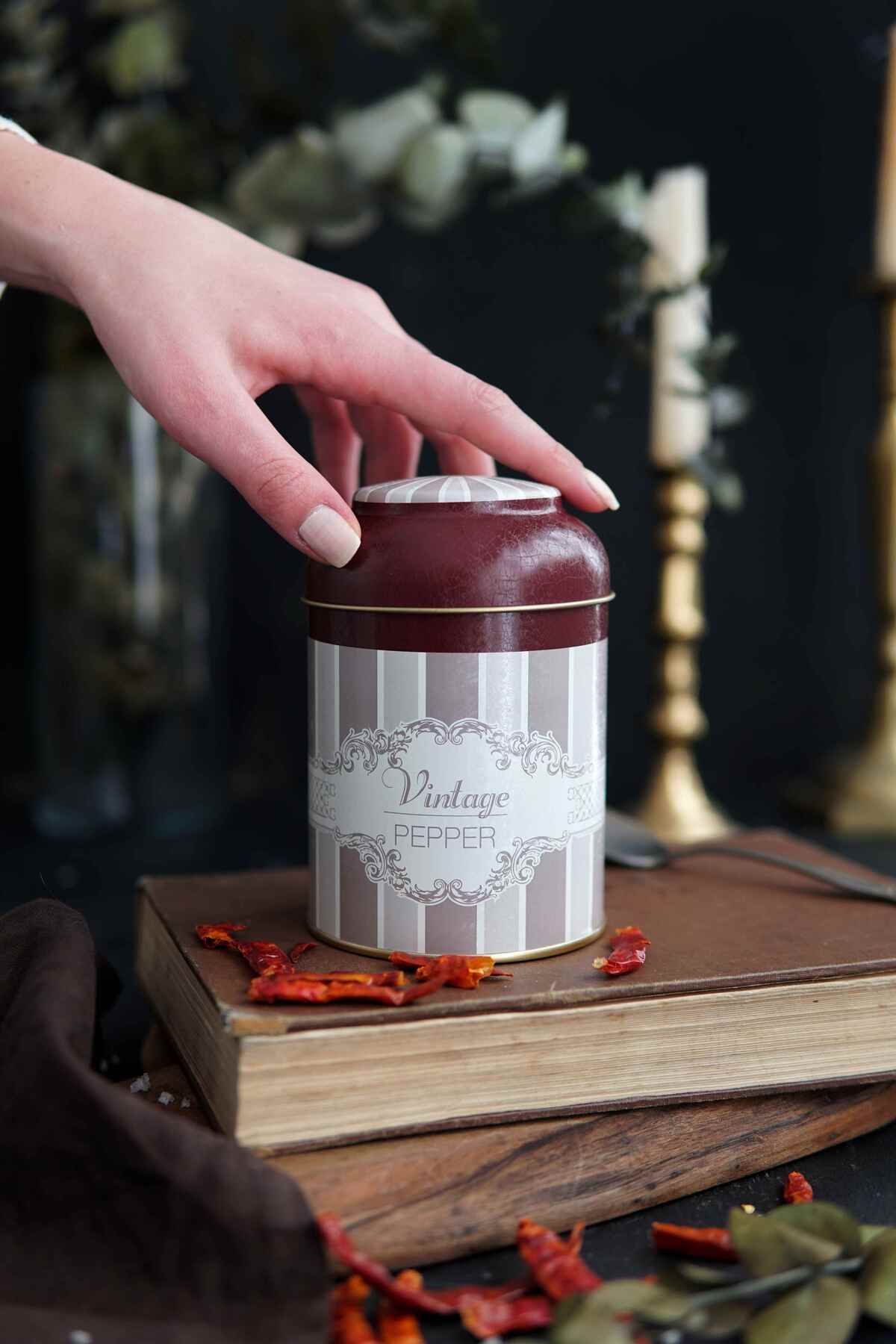 Er080-6l Elegance Pepper Desenli Baharatlık 0,6 Lt