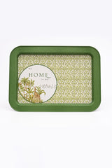 Ee169-8ı Forrest Green Home Desenli Dikdörtgen Tepsi 32x43 Cm