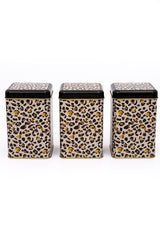 Erb09v4 Kare Saklama Kabı 105x105x160 3 Lü Set, Leo