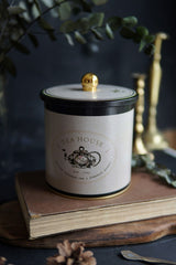 Azura Desenli Yuvarlak Metal Saklama Kabı, Erzak Saklama Kabı 14 Cm X 15 Cm Er143-8f