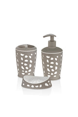 Evle Emayhome Stone 3'lü Banyo Seti
