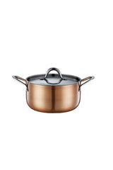 Brioni Copperfield Indiksüyon Derin Tencere 18 Cm