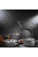 Brioni Stone - Age 7 Parça Tencere Seti SH11101