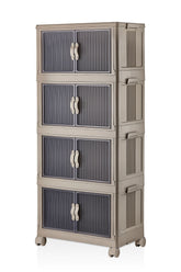 Katlanabilir Modüler Dolap 4 Katlı 54 cm x 31,7 cm x 127 cm