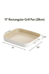 Neoflam Fika Dikdörtgen Grill Tava 28 Cm
