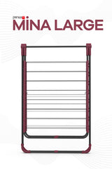 Mina Large Çelik Katlanabilir Çamaşır Kurutmalık – 20m Kapasite