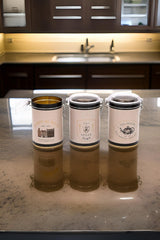 Erb18v3 Silindir Saklama Kabı Kilitli Ø105 3 Lü Set, Azura