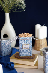 Er043-y3 Azulejos Sugar Desenli Dikdörtgen Metal Saklama Kabı 8x10 Cm