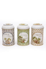 Silindir Saklama Kabı Ø105 3 lü Set, Forrest