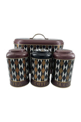 Erb02t8 Oval Ekmek Kutusu 4 Lü Set, Circus