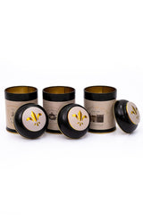 3'lü Metal Saklama Kabı Seti 9 Cm Erzak Kabı Kavanoz Takımı, Azura Erb05v3