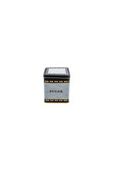 Er024-6d Mosaic Sugar Desenli Kare Metal Saklama Kabı 12x12 Cm