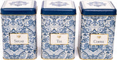 Evle Kare Saklama Kabı 105x105x160 3 Lü Set