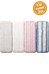 Vip Ahmet Vip Set Mop 4'lü Yedek Bez Seti VP-611