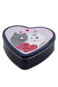 101_Heart Cats Dark Blue