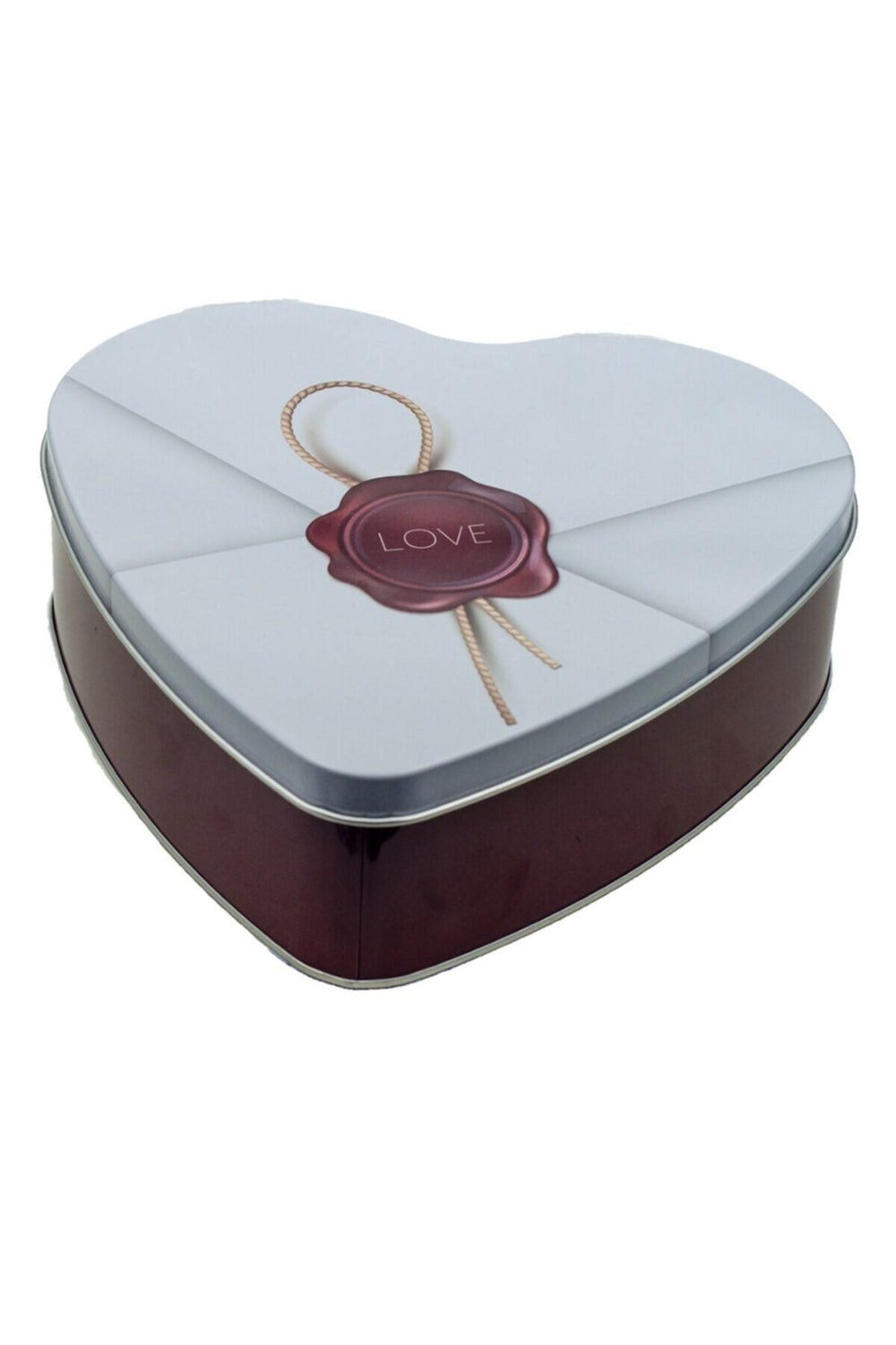 101_Heart Burgundy Grey