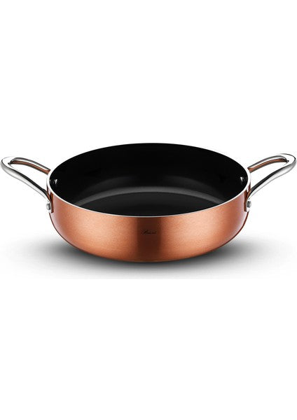 Brioni Copperfield 28 Cm Basık Tencere Indüksiyon